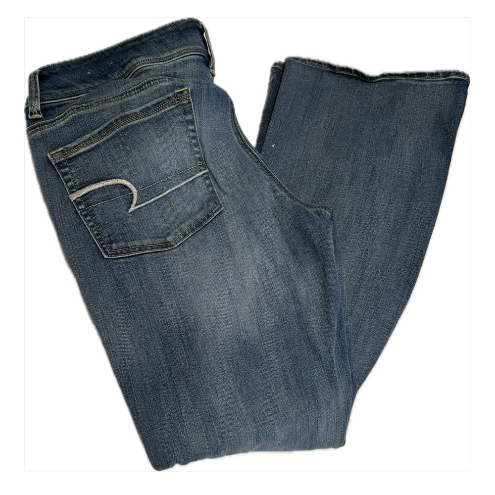 American Eagle size 12 Kick Boot jeans